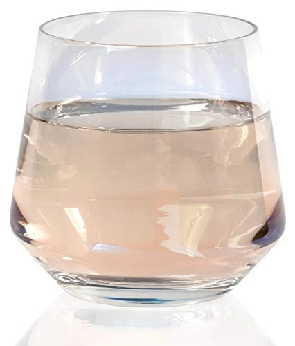 12 Fl Oz Electroplated Stemless Wine Glasses Set Of 4 With Rainbow Effect 2 12 Fl Oz Electroplated Stemless Wine Glasses Set Of 4 With Rainbow Effect - Image 2