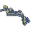 Hawaii Small State Magnet By Classic Magnets, 3.4" X 2.4", Collectible Souvenirs Made In The USA