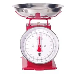 Kitchen Scale White Metal With A Stainless Steel Tray (22-Pound) (RED) 9 Kitchen Scale White Metal With A Stainless Steel Tray (22-Pound) (RED) -Peugeot Shop 41JbRZXgiLL 1