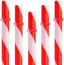 Akoufish 12 Piece 9 Inch Reusable Plastic Thick Drinking Straws BPA Free Mason Jar Straws Big Stripe (9inch Black) -Peugeot Shop 41Jh9KjX5iL. AC