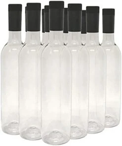 Plastic Wine Bottles & Screw Caps, Clear, 750ml - Pack Of 12 7 Plastic Wine Bottles & Screw Caps, Clear, 750ml - Pack Of 12 -Peugeot Shop 41JisX6oj9L. AC