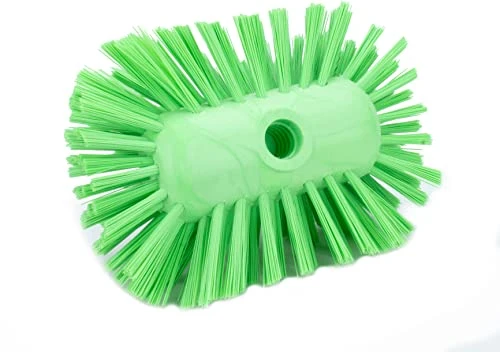 PARTA 40041EC75 Plastic Tank Brush, Kettle Brush, Scrub Brush With Color Coded For Commercial Cleaning, Kitchen, Restaurant, Bathroom, 5.25 X 7.5 Inches, Lime 2 PARTA 40041EC75 Plastic Tank Brush, Kettle Brush, Scrub Brush With Color Coded For Commercial Cleaning, Kitchen, Restaurant, Bathroom, 5.25 X 7.5 Inches, Lime - Image 2