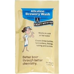 ALKALINE BREWERY WASH 2oz PACKET ABW FROM CRAFTMEISTER
