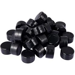 5ML Non-Stick Silicone Wax Containers 50pcs Multi Use Storage Jars Oil Concentrate (Black) -Peugeot Shop 41K9PWSmDEL