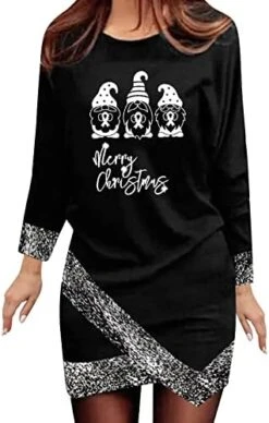 Crewneck Sweatshirts For Women Fall Fashion Christmas Print Long Sleeve Loose Tops Sweatshirts Pullover Top Fall Clothes -Peugeot Shop 41KM5XtNmPL. AC