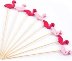 Cocktail Picks Handmade Bamboo Toothpicks 100pcs 4.7” In Green Cacti -Peugeot Shop 41KWuUEV5GL. AC