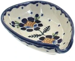 Ish Pottery Sage Floral Small Spoon Rest -Peugeot Shop 41Kc5Gs3TVL. AC