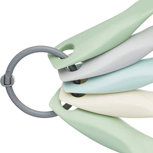 KitchenCraft Plastic Measuring Spoons - 'Classics' Colours (Set Of 5) 2 KitchenCraft Plastic Measuring Spoons - 'Classics' Colours (Set Of 5) - Image 2