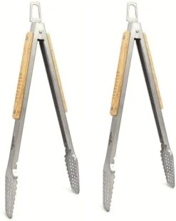 16" BBQ Grill Tongs – Kitchen & Extra Long Grilling Tongs, Stainless Steel With Durable Oak Handles, Metal Tongs For Cooking, Barbecue Tongs, Ergonomic Design 21 16" BBQ Grill Tongs – Kitchen & Extra Long Grilling Tongs, Stainless Steel With Durable Oak Handles, Metal Tongs For Cooking, Barbecue Tongs, Ergonomic Design -Peugeot Shop 41Ker1COVL. AC
