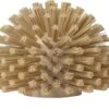 PARTA 45005EC25 Plastic Multi-Purpose Valve Brush, Pipe Brush, Round Brush With Polyester Bristles, Color Coded For Commercial Cleaning, Kitchen, Restaurant, Bathroom, 3.9 X 5 X 3.9 Inches, Tan