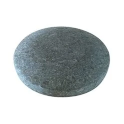 TULGIGS Jangsoo Gobdol Circular Kimchi Pressing Stone Perfect For Pressing Kimchi,Pickles,Fermented Soybean Lump, Fermented Food, Making Jang, Kimjang Goods (Large)