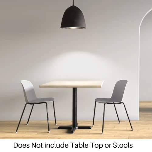 Dining Height Metal Restaurant Table Base 22Wx22Dx28.5H | Our Cast Iron Table Base Is Perfect For Restaurants, Coffee Shops, Lounge Areas, Home And More | THT203-22 Made In North America 2 Dining Height Metal Restaurant Table Base 22Wx22Dx28.5H | Our Cast Iron Table Base Is Perfect For Restaurants, Coffee Shops, Lounge Areas, Home And More | THT203-22 Made In North America - Image 2