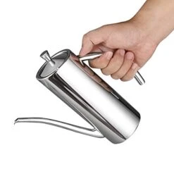 Olive Oil Dispenser SUS304 Stainless Steel Cooking Kitchen No Drip Oil Can Vinegar Container, 24oz/700ml 8 Olive Oil Dispenser SUS304 Stainless Steel Cooking Kitchen No Drip Oil Can Vinegar Container, 24oz/700ml -Peugeot Shop 41L25JnwRrL