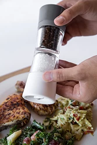 Cole & Mason H308597 Lincoln Salt And Pepper Mill, Acrylic/ABS, Ceramic Mechanisms, 190mm Duo Mill, Lifetime Mechanism Guarantee 2 Cole & Mason H308597 Lincoln Salt And Pepper Mill, Acrylic/ABS, Ceramic Mechanisms, 190mm Duo Mill, Lifetime Mechanism Guarantee - Image 2