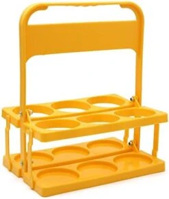 CASCAB Plastic Beer Portable Folding Basket Basket Foldable 6-Pack Beer Bottle Caddy Bucket Holder For Daily Use,C 21 CASCAB Plastic Beer Portable Folding Basket Basket Foldable 6-Pack Beer Bottle Caddy Bucket Holder For Daily Use,C -Peugeot Shop 41LIRJFvmvL. AC