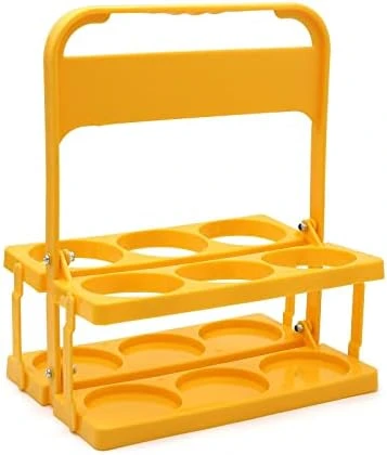 CASCAB Plastic Beer Portable Folding Basket Basket Foldable 6-Pack Beer Bottle Caddy Bucket Holder For Daily Use,C 11 CASCAB Plastic Beer Portable Folding Basket Basket Foldable 6-Pack Beer Bottle Caddy Bucket Holder For Daily Use,C - Image 11