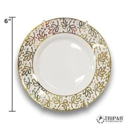 5-7.5-Inch White Wire Vinyl Plate Hangers For The Wall, Decorative Dish Holder For Mounting, Display Plates, Bowls, Dishes, And Disks, Size Compatible With 5, 6, Or 7-Inch Diameter