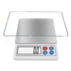 Digital Kitchen Scale, High-Precision Food Gram Scale 2000g X 0.1g Muti-Functional Pro Coffee Scale With Back-Lit LCD Display Tare PCS Function For Cooking Baking Jewelry