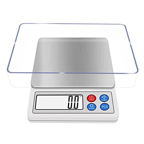 Digital Kitchen Scale, High-Precision Food Gram Scale 2000g X 0.1g Muti-Functional Pro Coffee Scale With Back-Lit LCD Display Tare PCS Function For Cooking Baking Jewelry 1 Digital Kitchen Scale, High-Precision Food Gram Scale 2000g X 0.1g Muti-Functional Pro Coffee Scale With Back-Lit LCD Display Tare PCS Function For Cooking Baking Jewelry