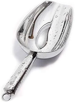 Stainless Steel Scoop For Ice, 9.6 Inch Metal Food Scoop Kitchen Bar Party Wedding Heavy Duty Dishwasher Safe - 8 Oz 13 Stainless Steel Scoop For Ice, 9.6 Inch Metal Food Scoop Kitchen Bar Party Wedding Heavy Duty Dishwasher Safe - 8 Oz -Peugeot Shop 41LhBllXNAL. AC 1