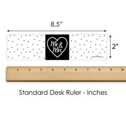 Big Dot Of Happiness Mr. And Mrs. - Black And White Wedding Or Bridal Shower Water Bottle Sticker Labels - Set Of 20 5 Big Dot Of Happiness Mr. And Mrs. - Black And White Wedding Or Bridal Shower Water Bottle Sticker Labels - Set Of 20 -Peugeot Shop 41M614ljczL