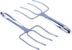 I Kito Stainless Steel Turkey Lifter,Set Of 2 Heavy Roasted Turkey Meat Forks For Thanksgiving -Peugeot Shop 41MCs1bYZTL