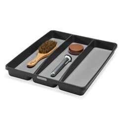 Madesmart Classic Large Utensil Tray Soft Grip, Non-Slip Kitchen Drawer, Multi-Purpose Home Organization, BPA Free, Granite 9 Madesmart Classic Large Utensil Tray Soft Grip, Non-Slip Kitchen Drawer, Multi-Purpose Home Organization, BPA Free, Granite -Peugeot Shop 41MMLNZtcjL