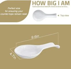 Owl Ceramic Spoon Rest Set, Large Spoon Holder For Kitchen, Drip Catcher For Ladle, Spatula, Tongs, Cooking Accessories, Set Of 2 (Pink) -Peugeot Shop 41MSlCHYBHL