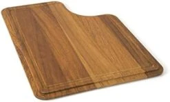 Franke Ranke PS12-40S Professional Series Cutting Board With Cutout, Wood -Peugeot Shop 41MWWuV6I9L. AC