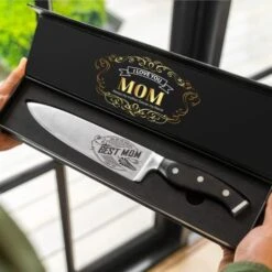 Birthday Gifts For Mom From Daughter Son Kids - Mothers Day Gifts Ideas - Cooking Gifts For Best Mom Ever - Kitchen Chef Knife Gift Set