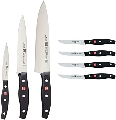 Zwilling Twin Signature 3-pc German Knife Set, Razor-Sharp, Made In Company-Owned German Factory With Special Formula Steel Perfected For Almost 300 Years, Dishwasher Safe 9 Zwilling Twin Signature 3-pc German Knife Set, Razor-Sharp, Made In Company-Owned German Factory With Special Formula Steel Perfected For Almost 300 Years, Dishwasher Safe - Image 9