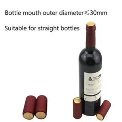 Heat Shrink Capsules, 100 Pcs Wine Brewing Caps Matte Surface Oriental Red For Professional And Home Use -Peugeot Shop 41Mh7SI8gPL