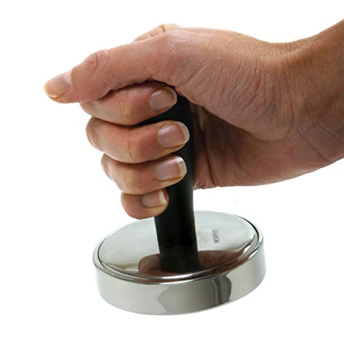 Norpro Grip-EZ Stainless Steel Meat Pounder, Black/Silver 1 Norpro Grip-EZ Stainless Steel Meat Pounder, Black/Silver
