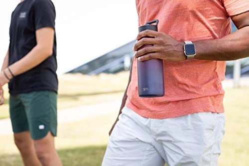 Kids Water Bottle With Straw Lid Vacuum Insulated Stainless Steel Metal Thermos Bottles | Reusable Leak Proof BPA-Free Flask For School | Summit Collection | 18oz, Lunar 6 Kids Water Bottle With Straw Lid Vacuum Insulated Stainless Steel Metal Thermos Bottles | Reusable Leak Proof BPA-Free Flask For School | Summit Collection | 18oz, Lunar - Image 6