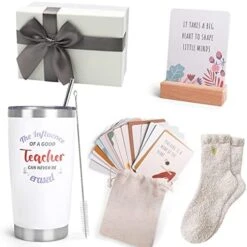 Est Teacher Appreciation Gifts,20 OZ Insulated Tumbler For Women Teacher Gifts,Unique Gifts Ideas For Students - Funny Socks Thank You Basket Box For New Teachers,Personalized Teachers Day Gifts -Peugeot Shop 41MuZcBLjL. AC