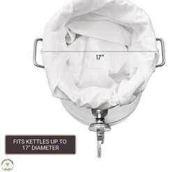 (XXL 27in X 27in) Durable Polyester Beer Brewing Brew Bag - Designed In California - Reusable Home Brewing Strainer Bag With EasyOpen Drawstring To Filter Mash, Boil And Strain Hops, Apple Cider -Peugeot Shop 41MyCJqQHdL