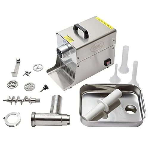 Products 17791 Big Bite #8 .5HP Stainless Steel Electric Meat Grinder, Silver 3 Products 17791 Big Bite #8 .5HP Stainless Steel Electric Meat Grinder, Silver - Image 3