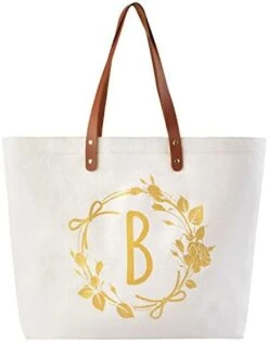 ELEGANTPARK Monogrammed Gifts For Women Canvas Tote Bag Personalized Birthday Gifts Bag Present Bag For Mom Friend Sister Teacher Bridesmaid Graduation Gifts Bag With Pocket Initial T Letter 20 ELEGANTPARK Monogrammed Gifts For Women Canvas Tote Bag Personalized Birthday Gifts Bag Present Bag For Mom Friend Sister Teacher Bridesmaid Graduation Gifts Bag With Pocket Initial T Letter -Peugeot Shop 41NKNxY6cbL. AC