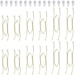 12 Pack Plate Hangers, 6 8 10 Inch Wall Plate Hangers And 16 Pack Wall Hooks, Compatible 6 To 10.5 Inch Decorative Plates, Antique China, Antique Plates And Arts -Peugeot Shop 41Nc03vlfL. AC