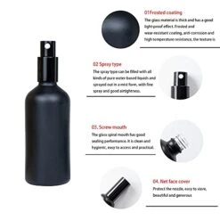 Cocktail Atomizer Vermouth Spritzer , Bar Mister With Refillable Canister Funnel For Cocktails Portable Perfume Sprayer ( Color : 2PCS , Size : 100ML ) -Peugeot Shop 41NfNyOV1eL