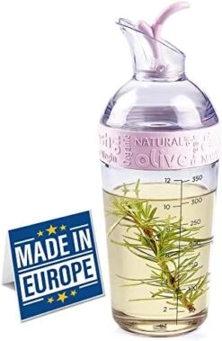 Oil Dispenser Bottle, Vinegar Cruet With Pourer, Kitchen Oil Container With Spout For Cooking Olive Oil Vegetable Oil Balsamic Vinegar, Plastic Oil Holder With Rubber Cap, Easy Refill, Red 14 Oil Dispenser Bottle, Vinegar Cruet With Pourer, Kitchen Oil Container With Spout For Cooking Olive Oil Vegetable Oil Balsamic Vinegar, Plastic Oil Holder With Rubber Cap, Easy Refill, Red -Peugeot Shop 41O6YzxknAL. AC