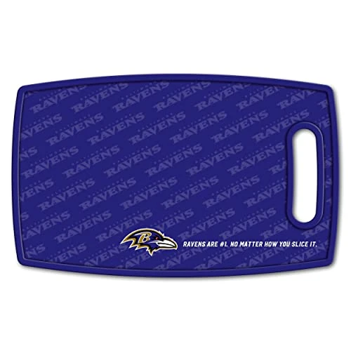 NFL Baltimore Ravens Logo Series Cutting Board 3 NFL Baltimore Ravens Logo Series Cutting Board - Image 3