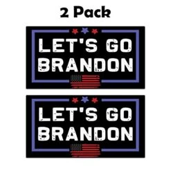 GENERIC Let's Go Brandon Magnet - FJB 2 Pack Of 3 X 5 Inch For Refrigerator, Fridge, Bumper Made In USA MAG0003, Black 8 GENERIC Let's Go Brandon Magnet - FJB 2 Pack Of 3 X 5 Inch For Refrigerator, Fridge, Bumper Made In USA MAG0003, Black -Peugeot Shop 41OF8DLe0uL