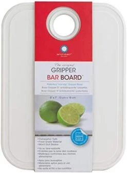 Original Gripper Barboard, 5" By 7", Gray, Patented Non-Slip Technology And Dishwasher Safe Cutting Board -Peugeot Shop 41OH77ZYxXL. AC