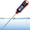 Meat Thermometer, Waterproof Ultra Fast Digital Cooking Thermometer With Hold & Calibration, Instant Read Food Thermometer For Kitchen, Outdoor Cooking, BBQ, And Grill