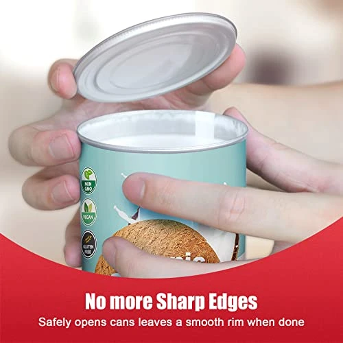 Electric Can Opener, No Sharp Edge Can Opener, Open Your Cans With A Simple Push Of Button, Food-Safe And Battery Operated Can Opener, Kitchen Gifts For Arthritis And Seniors 2 Electric Can Opener, No Sharp Edge Can Opener, Open Your Cans With A Simple Push Of Button, Food-Safe And Battery Operated Can Opener, Kitchen Gifts For Arthritis And Seniors - Image 2