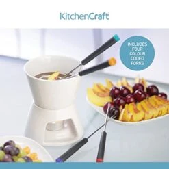 KitchenCraft Chocolate Fondue Set In Gift Box -Peugeot Shop 41OOmeiqACL