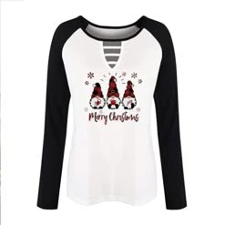 Pullover Sweatshirts For Women Fall Crew Neck Sweatshirts Long Sleeve Fashion Christmas Print Pullover Top Streetwear -Peugeot Shop 41OPFKxXKFL