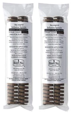 Midwest Homebrewing And Winemaking Supplies B07Q3YF9F3 4-8' American Oak Medium Toast Spirals, 8", Brown