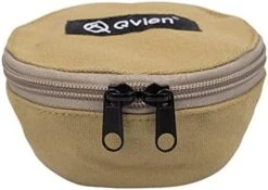 Cup Storage Bag Tableware Bag Qvien Cookware Storage Large Portable BBQ Sierra Cup Canvas Carrier Outdoor Khaki -Peugeot Shop 41OVMgrlShL. AC